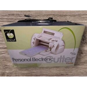 Cricut Personal Electronic Cutter Provo Craft Machine With Cartridge and Manuals